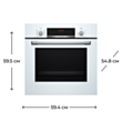 Духовой шкаф Bosch HBF534EW0Q