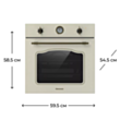 Soba Electrotech Moma F 6020 Krem
