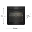 Духовой шкаф Beko BBIM18302BCSE 