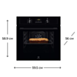 Soba Electrolux EOF3H50BK