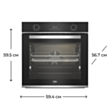 Духовой шкаф Beko BBIMA13300XS