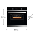 Духовой шкаф Electrolux EOF6P76BX