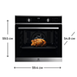 Soba Electrolux EOC5E70X
