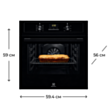 Soba Electrolux EOD3H50BK