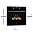 Soba Electrolux KODEH70X 