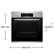 Духовой шкаф Bosch HBJ558YS3Q 