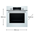 Духовой шкаф Bosch HBJ558YW3Q 