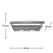 Вытяжка Bosch DFT63CA50Q