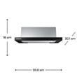 Вытяжка Samsung NK24M1030IB/UR