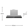 Вытяжка Gorenje BHP643ORAB