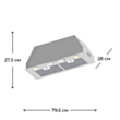 Aspirator Electrotech Anno 82 Inox