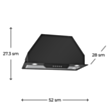 Aspirator Electrotech Leno 52 Black