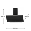 Aspirator Krona Irida 900 Black