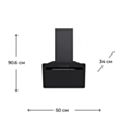 Aspirator Krona Liva 500 Black S