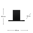 Aspirator Krona Rina 600 Black PB