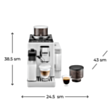 Qəhvəbişirən DeLonghi Rivelia EXAM440.55.W 
