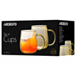 Stəkan dəsti Ardesto Golden Moon 2 parça AR2635GG
