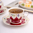 Qəhvə üçün fincan dəsti Emsan Kır Çiçekleri 2 parça Qırmızı