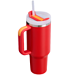 Termos Stanley Quencher H20 Chilli Red