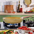 Tava Schafer Fiesta Seramik 26 sm 1 parça Yaşıl 8699131824214