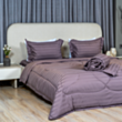 Одеяло + комплект постельного белья Cehizçi Laura Grand (H-4) Темно-фиолетовый