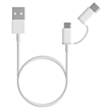 Naqil MI 2 in 1 USB Type-A to USB Type-C / Micro USB 0.3 m 