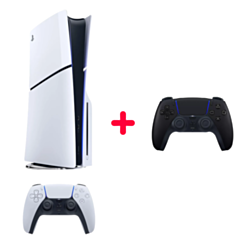 Игровая приставка PlayStation 5 Slim 1 TB 1000049742 + DualSense Black