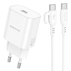 Adapter Borofone Charger+Cable BA82A