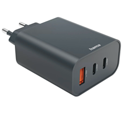 Адаптер Hama Anthracite 65W 86445 Grey