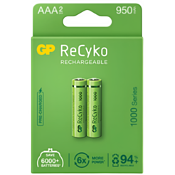 Батарейки GP ReCyko Rechargeable 100AAAHCE-EB2