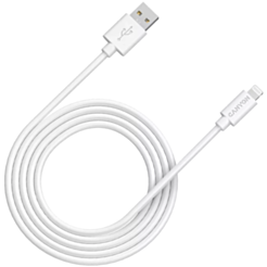 Кабель Canyon MFI USB Type-A to Lightning 2 м CNS-MFIC12W White