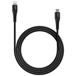 Кабель Canyon MFI-3 USB Type-C to Lightning 1.2 м CNS-MFIC4B Black