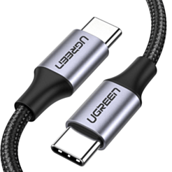 Кабель Ugreen USB Type-C to USB Type-C 3A 1 м US316_70428 Gray