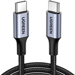 Кабель Ugreen USB-C to USB-C 2.0 5A Alu Case with Braid 3 m US316_90120
