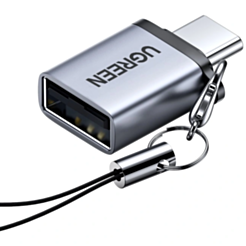 Ötürücü Ugreen USB Type-C to USB 3.0 A with Lanyard US270-50283 Space Gray