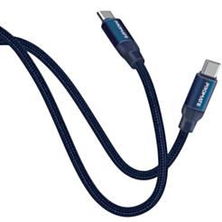 Naqil Promate Springy USB Type-C to USB Type-C Blue