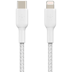 Naqil Belkin USB Type-C to Lightning CAA004BT2MWH White