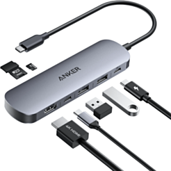 Anker Nano USB-C Hub 7 in 1 4K HDMI A83D2 Gray