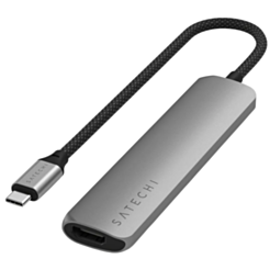 USB Hub Satechi 6in1 USB Type-C ST-P6SM Space Grey