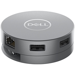 USB-хаб Dell 6in1 USB Type-C DA305 (470-AFKL_AZ) Grey