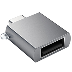 Переходник Satechi USB Type-C to USB Type-A 3.0 ST-TCUAM Space Gray