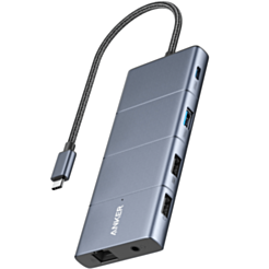 Переходник Anker 565 USB-C Hub 11 in 1 A8388 A83880A1 Gray