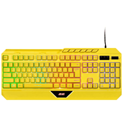 Oyun klaviaturası 2E KG315 Combo Yellow 2E-KG315UYW