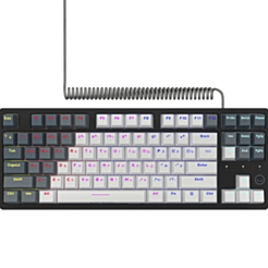 Oyun klaviaturası Lorgar Azar 514TKL White