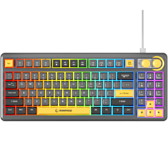 Игровая клавиатура Rampage Cyclone Gray, Black, Yellow