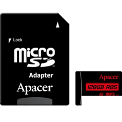 Yaddaş kartı Apacer microSDXC 128 GB UHS-I U1 R85 Class 10 AP128GMCSX10U5-R