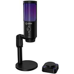 Oyun mikrofonu Lorgar SMP40 RGB LRG-SMP40-BK Black