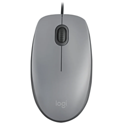 Mouse Logitech M110 Akoya Hangtab Box M110S L910-006760 Gray