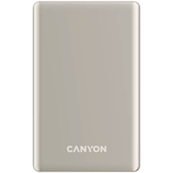 Power Bank Canyon OnPower 510 Slim Magsafe 10000 мАч Beige PD20W