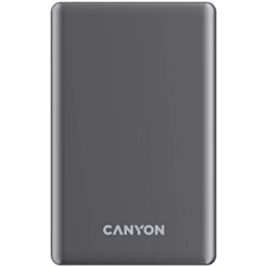 Power Bank Canyon OnPower 510 Slim Magsafe 10000 мАч Dark Grey PD20W